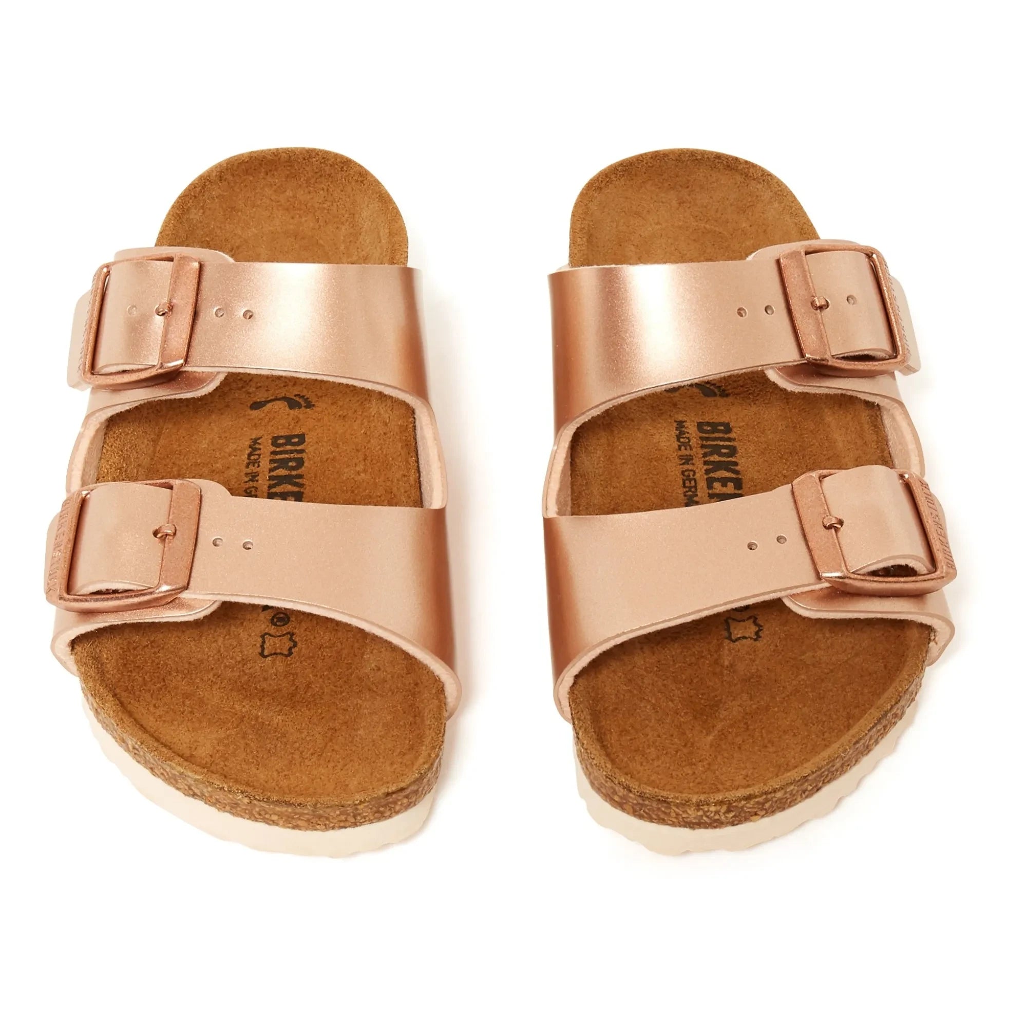 BIRKENSTOCK - Arizona Nubuk-Sandale | Roségold