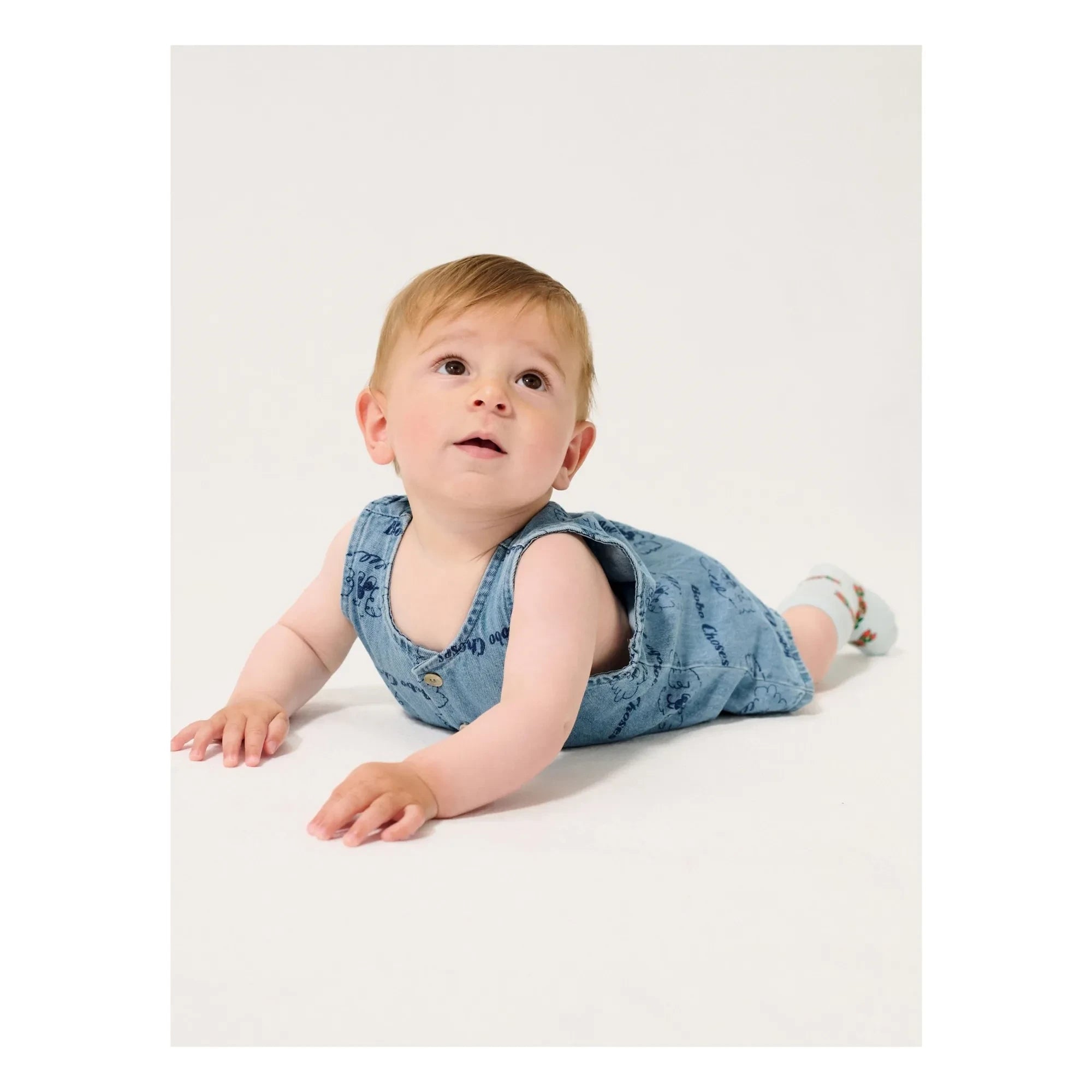 Bobo Choses - Organik Pamuklu Combishort Dogs | Mavi
