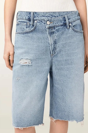 AllSaints Kadın Denim Kısa Şort AKI