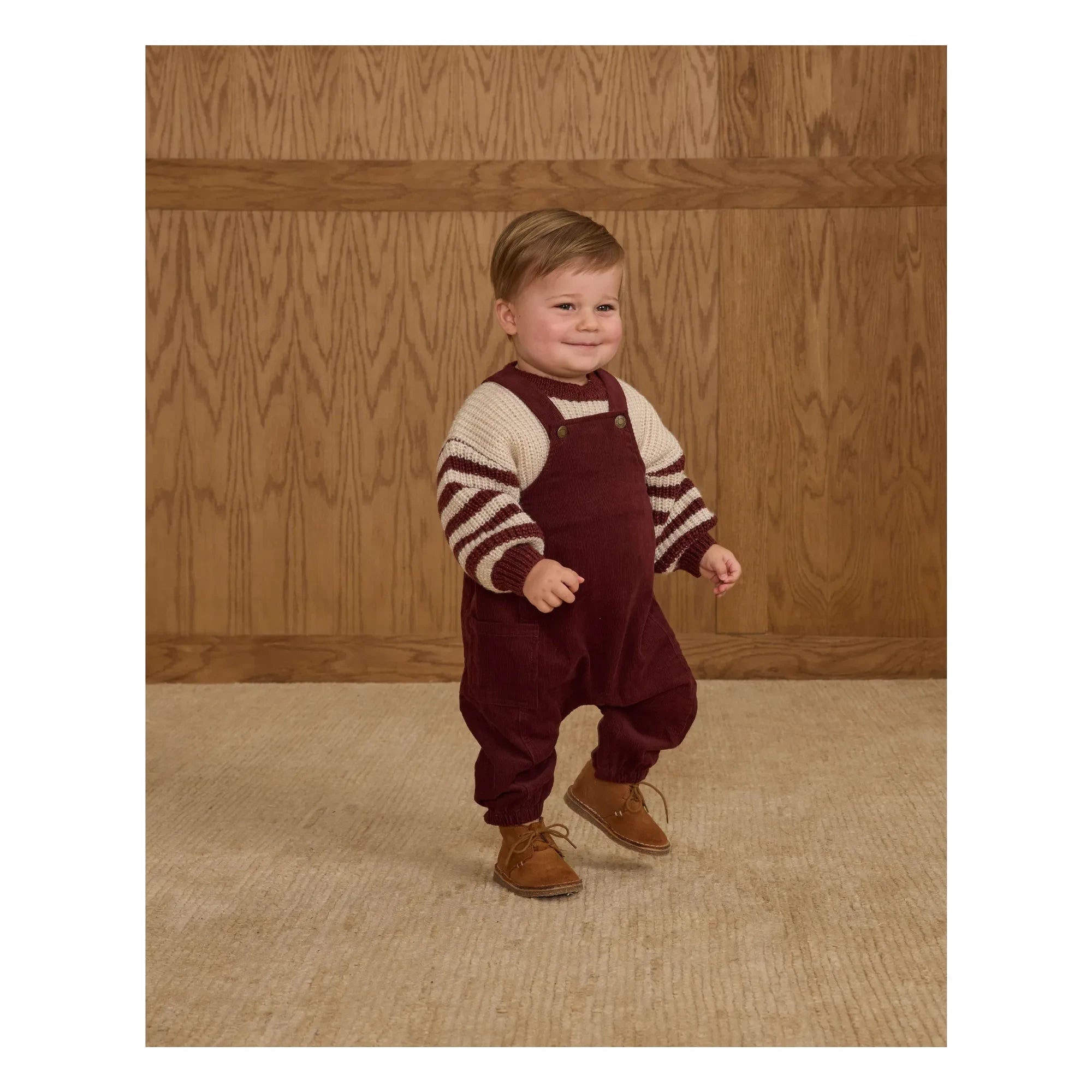 Rylee + Cru - Cargo-Mini-Overall | Burgund