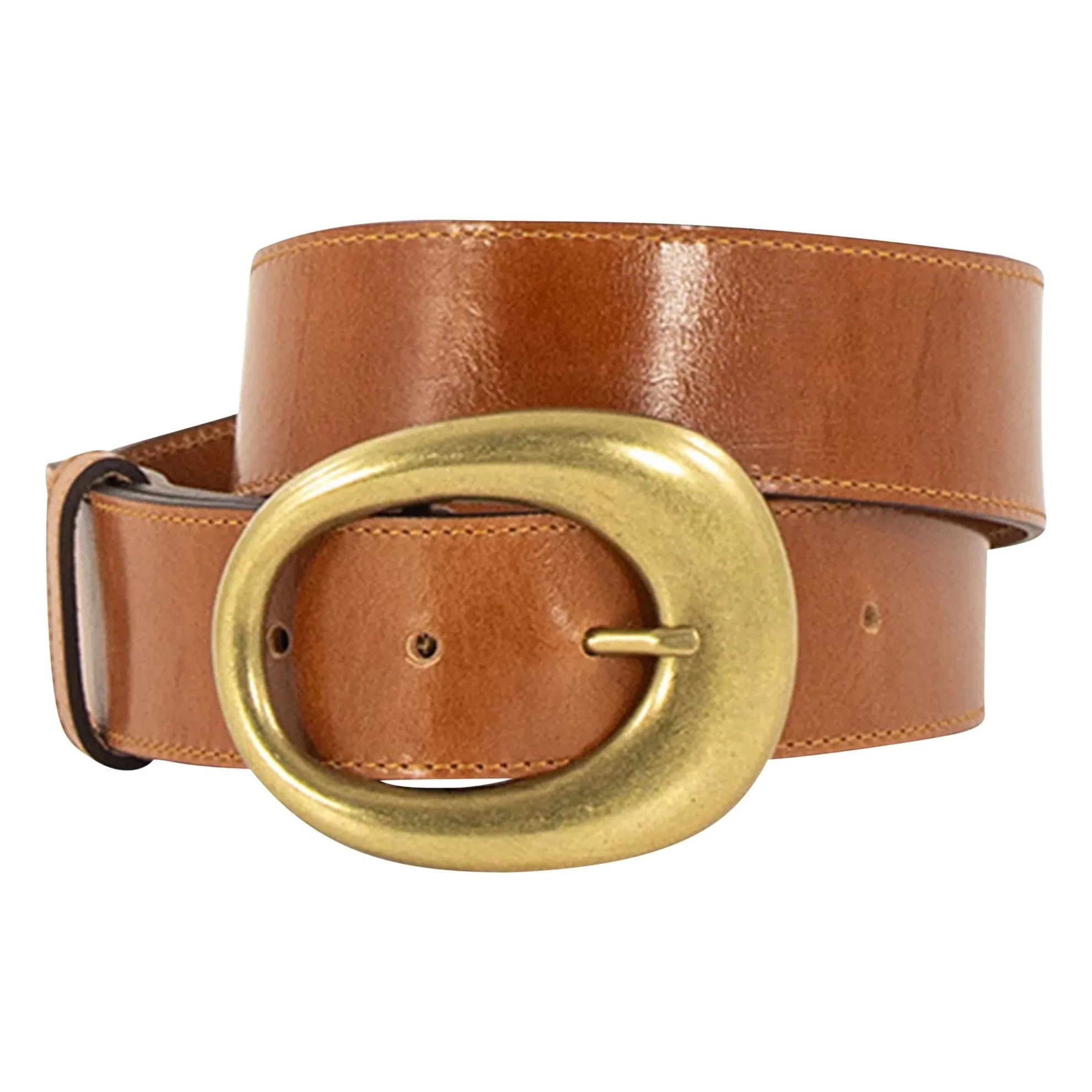 Sessùn - Luan Leather Belt | Brown