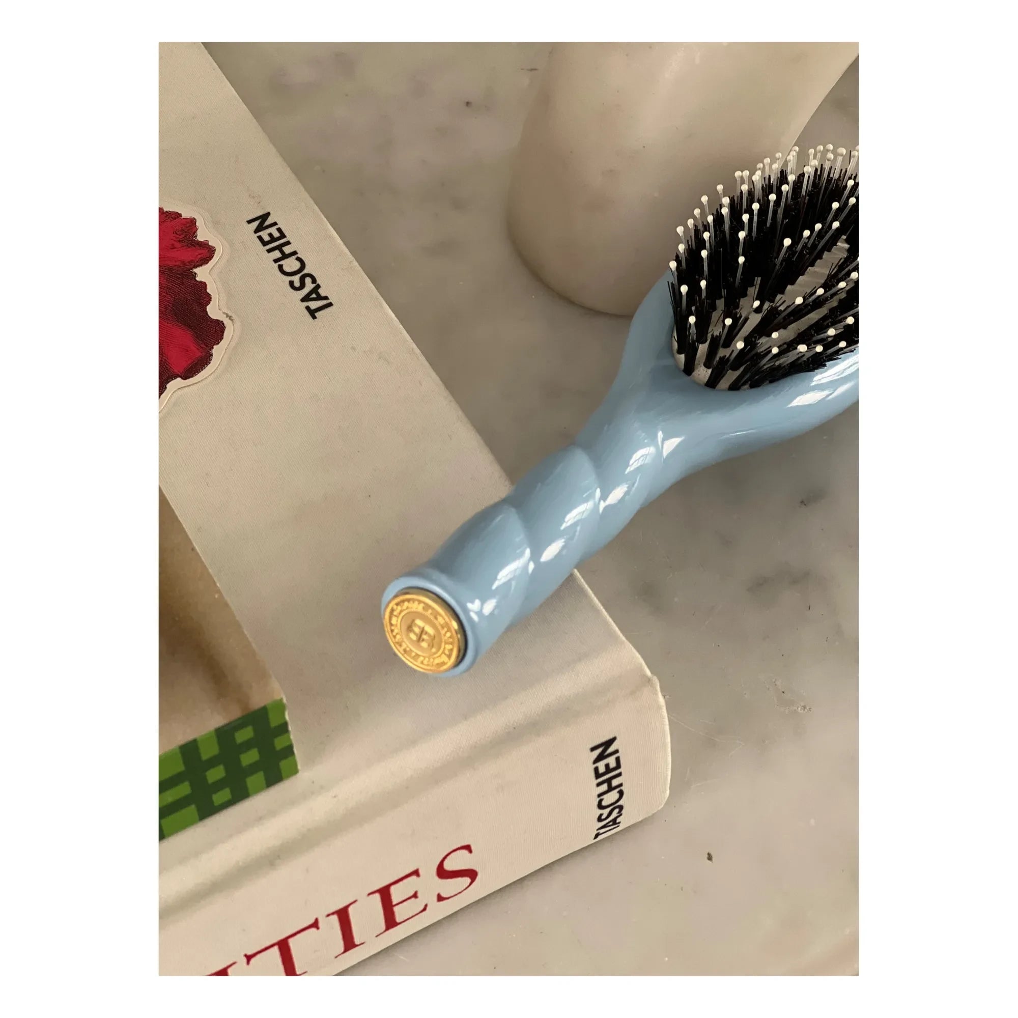 La Bonne Brosse - N°03 Temel Yumuşak Saç Fırçası - Hassas Saç Derisi | Açık mavi