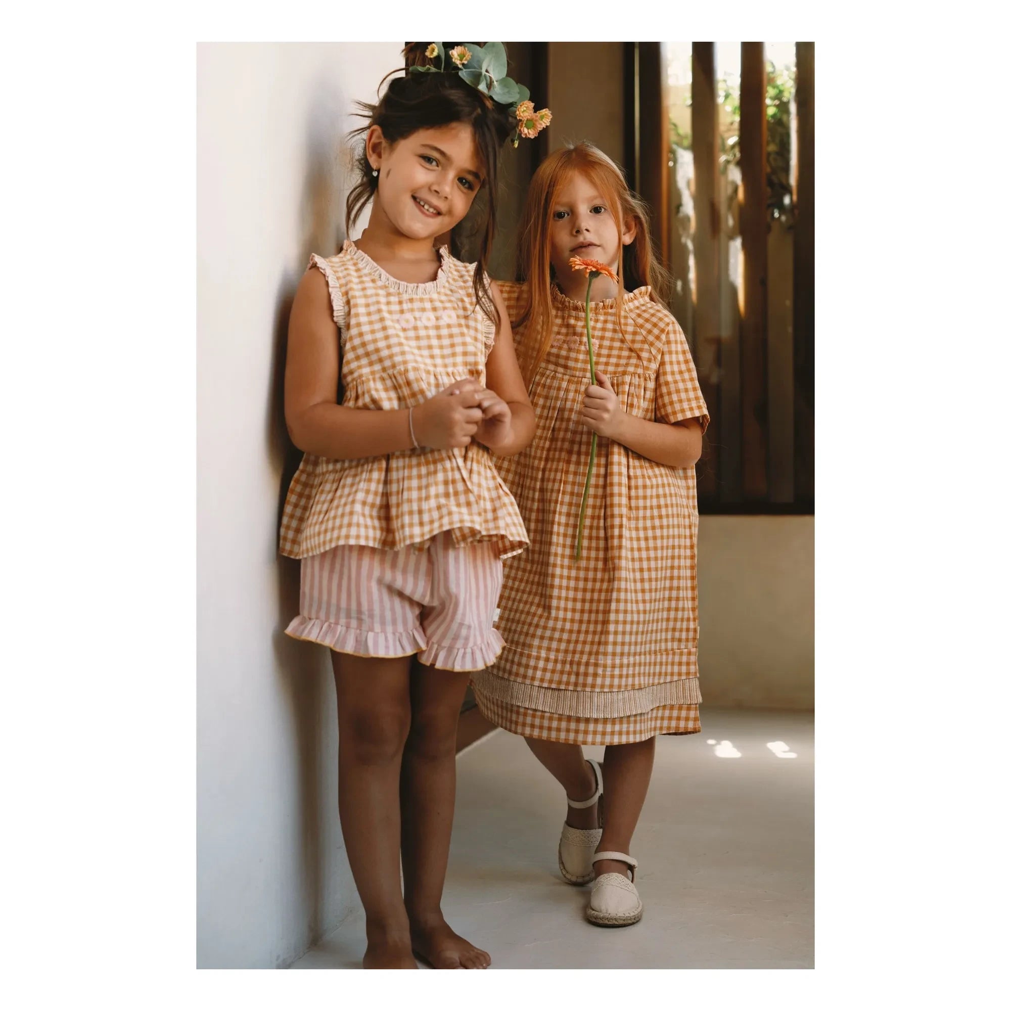 Lilinoa - Brodé Kareli Top Esther | Karamel