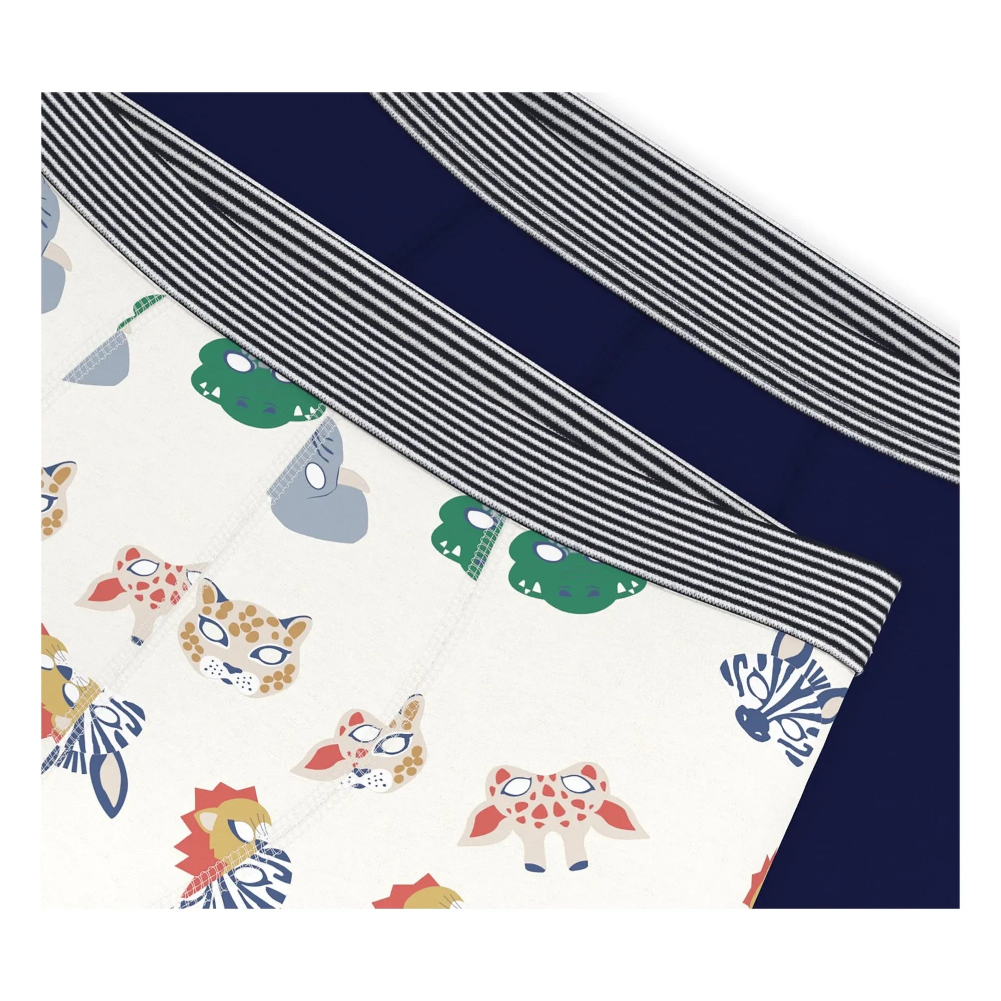 Petit Bateau - Lacivert 2’li Boxer Maskeleri