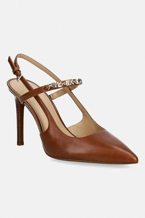 MICHAEL Michael Kors Dina Flex High Sling Pump Deri İnce Topuklu Ayakkabı