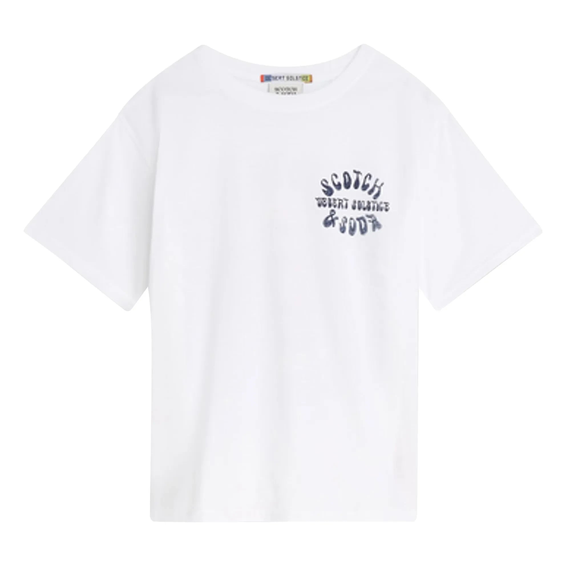 Scotch & Soda - Tişört Baskısı Logo | Beyaz