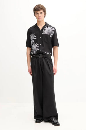 Keten gömlek AllSaints FLORAZE