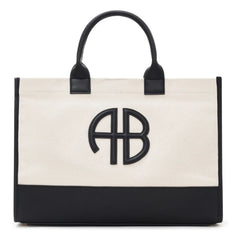 Anine Bing - Lara orta boy tote çanta | Ekru