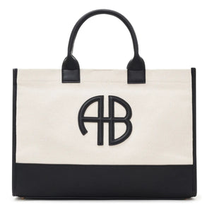 Anine Bing - Lara orta boy tote çanta | Ekru