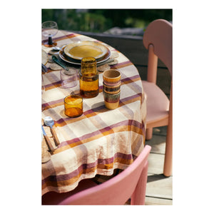 HKliving - Vida Tablecloth | Amber