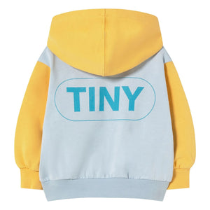 Tinycottons - Hoodie aus Bio-Baumwolle mit Farbblock-Muster | Grün