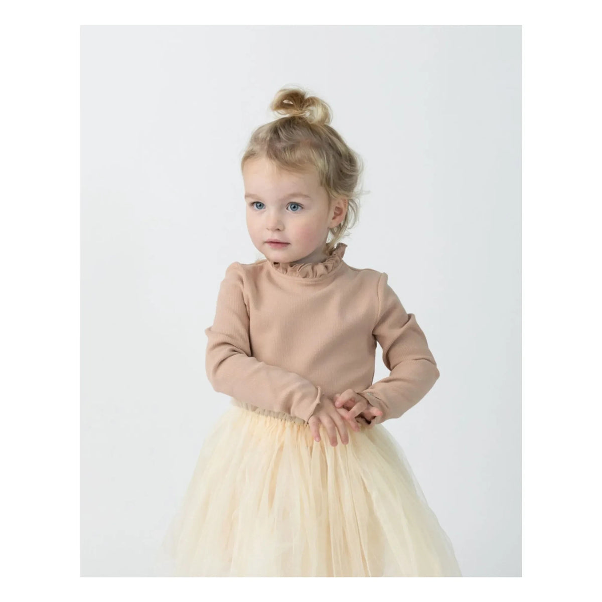 Donsje - Milah Feinstrick-Pullover aus Bio-Baumwolle | Pfirsich