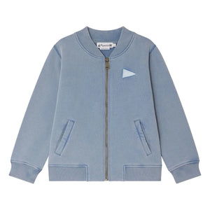 Bonpoint - Loreto organik pamuk bomber ceket | Azure mavi