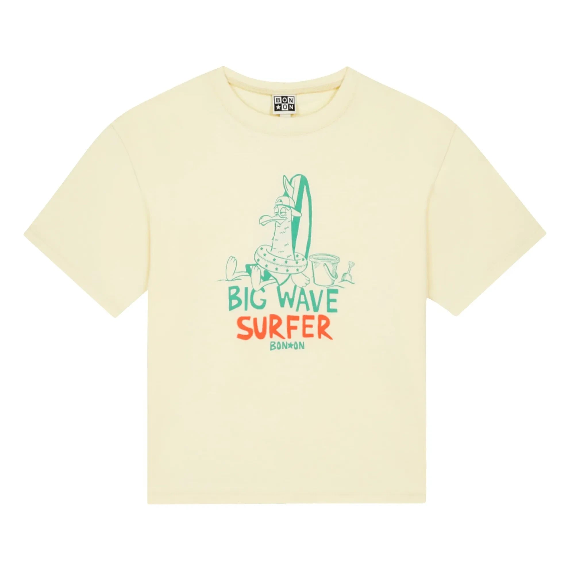 Bonton - Livo Big Wave Tişört | Vanilya