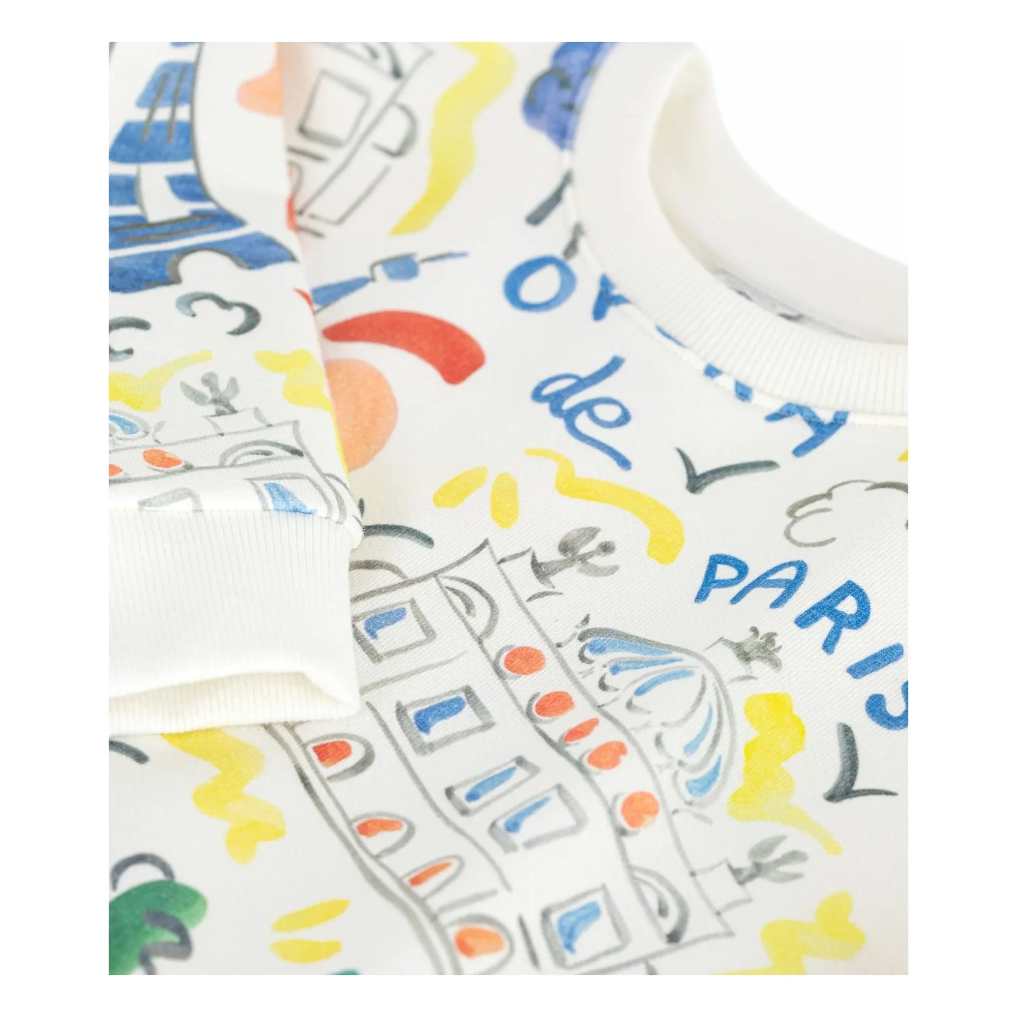 Petit Bateau - Opera sweatshirt | Beyaz