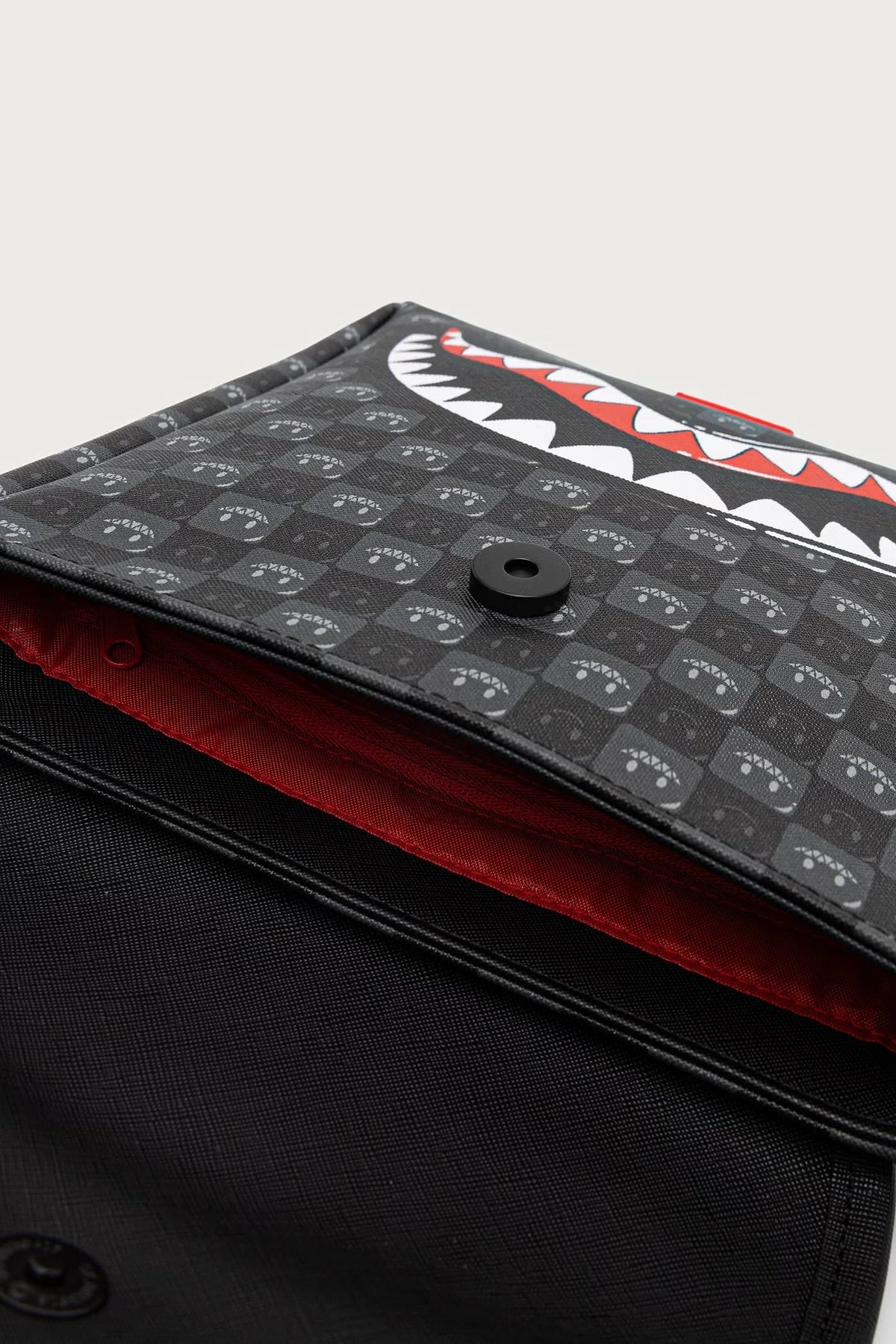 Sprayground - Graue Umhängetasche mit Haien aus Paris 910B9314NSZ