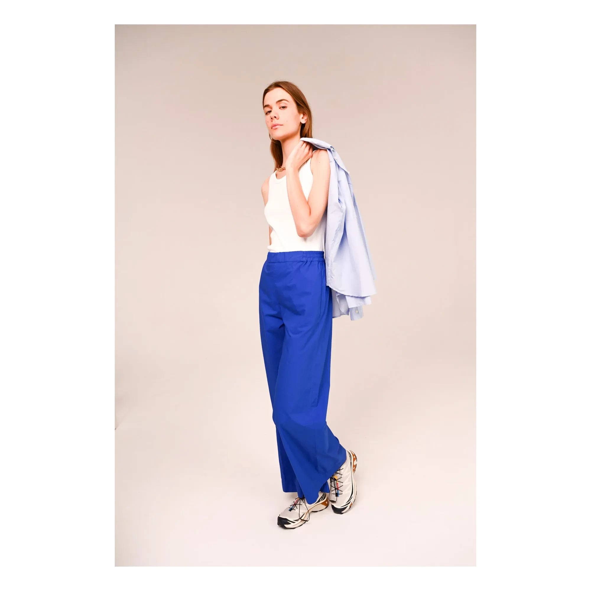Sacrécoeur - Lola Magna Popeline Pantolon | Mavi