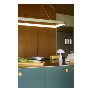 Hübsch - Mush Nomad Lampe | Altrosa