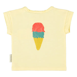 Piupiuchick - T-Shirt „Strandbar“ | Gelb