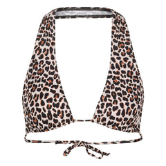 Anja Paris - L'Idéal Léopard Mayo Top | Braun