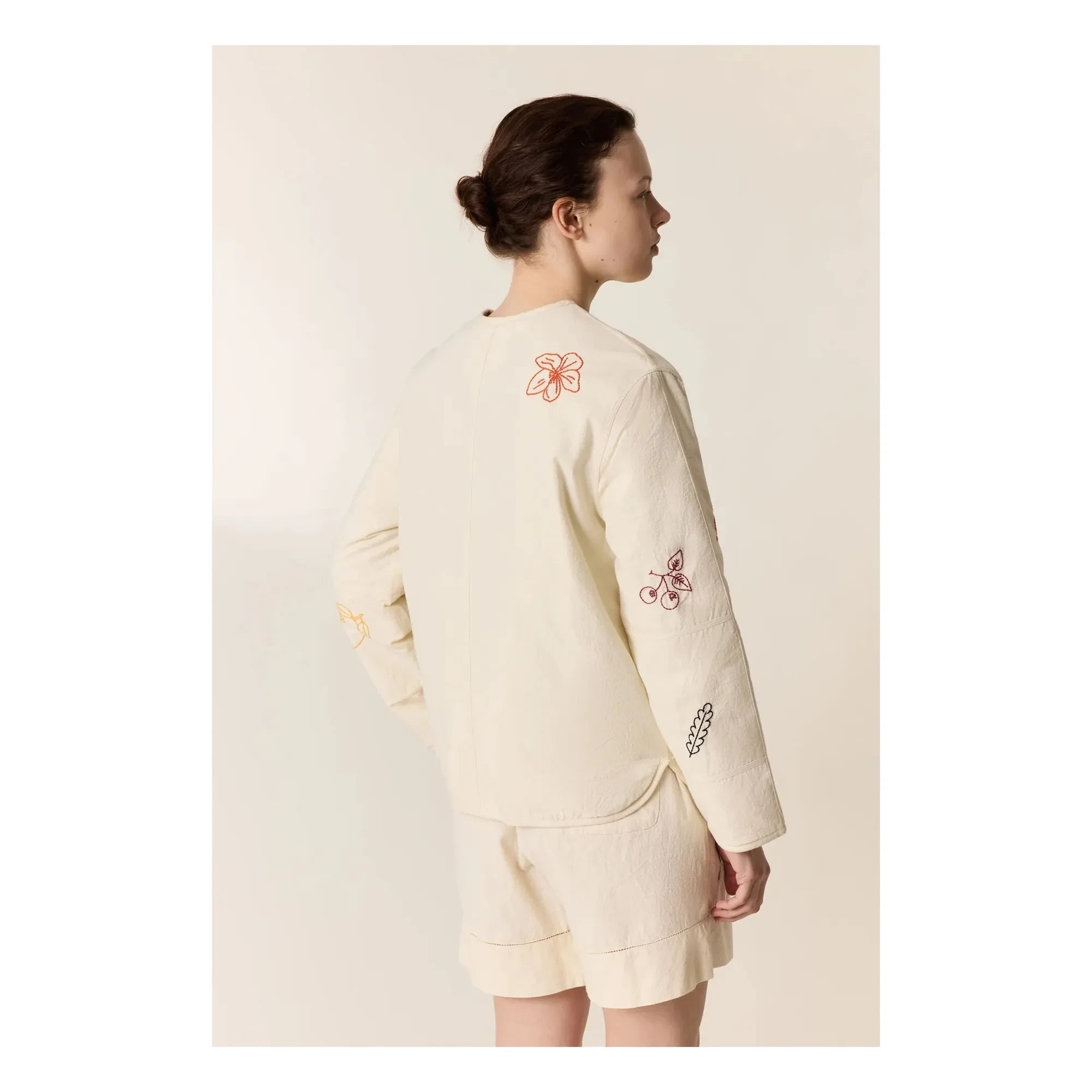 Leon & Harper - Viny Bio-Baumwolljacke | Weiß