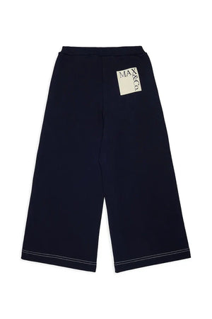 Max&Co. Çocuklar için geniş paça pamuk pantolon MAXP42F TROUSERS