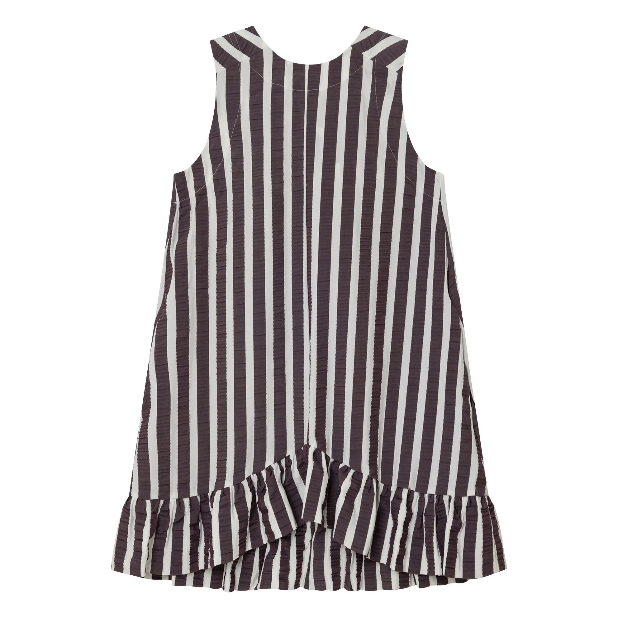 Dr Bloom - Cocomero Stripes Kleid | Aubergine