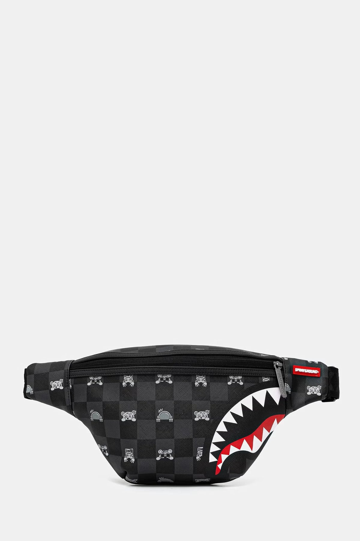 Sprayground - Siyah Suni Deri Bel Çantası 910B8912NSZ