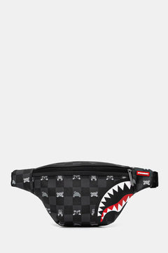 Sprayground - Black Faux Leather Waist Bag 910B8912NSZ