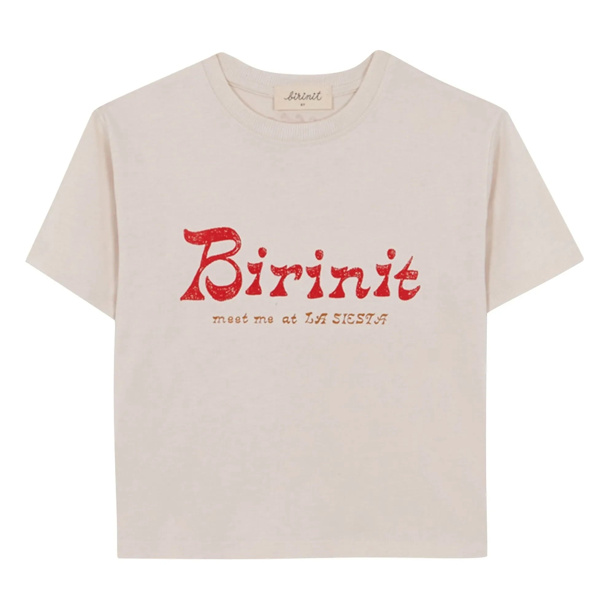 birinit - Birinit T-Shirt aus Bio-Baumwolle | Elfenbein