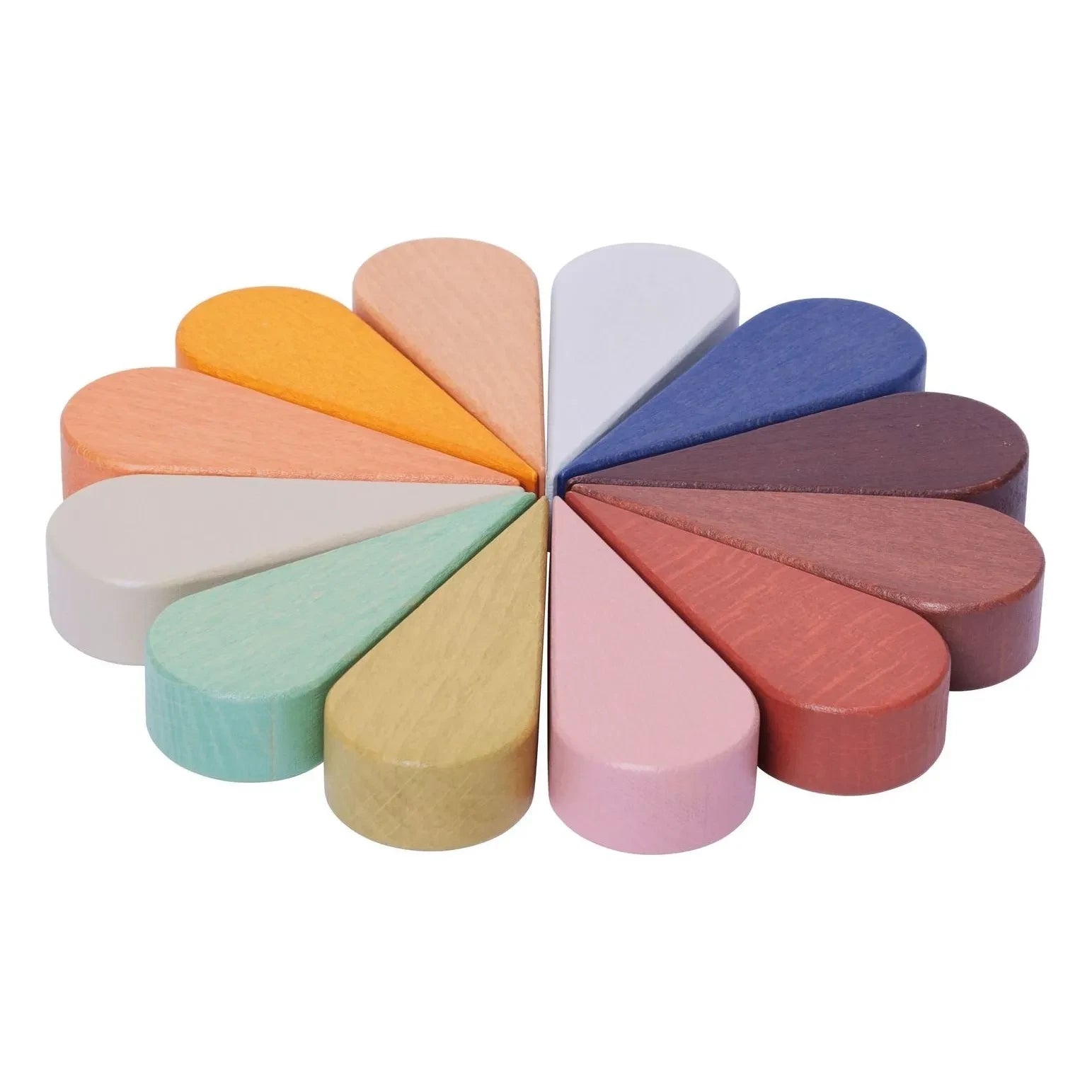 Ferm Living Kids - Petal ahşap bloklar
