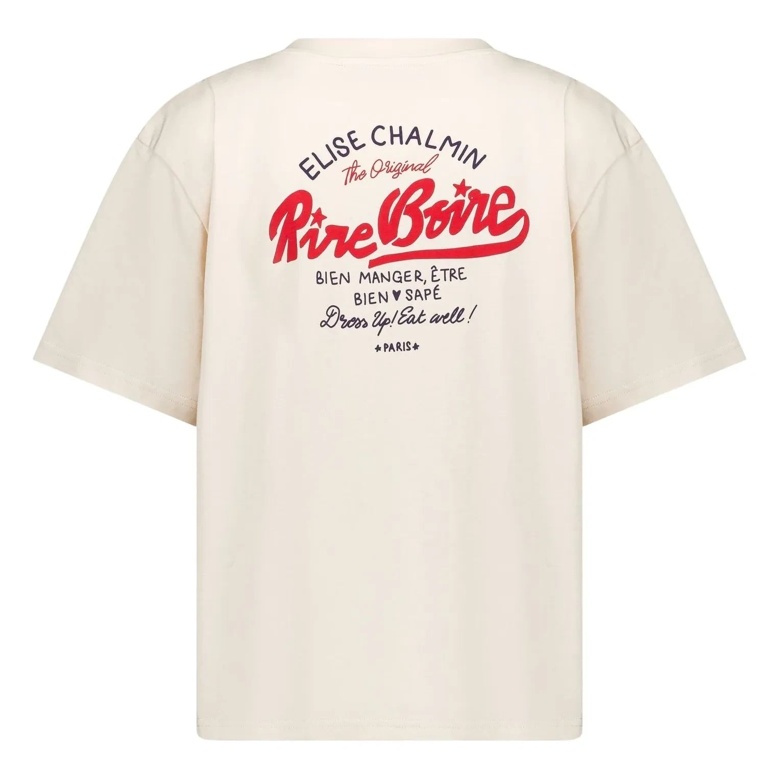 Elise Chalmin - Mario Baumwoll-T-Shirt | Weiß
