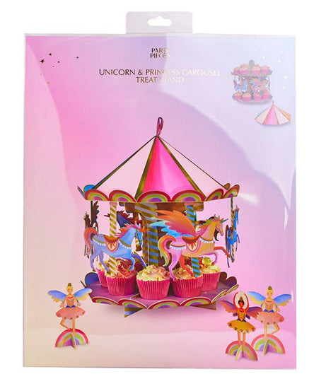 Party Pieces - Unicorn Atlıkarınca İkram Standı-Dinossi