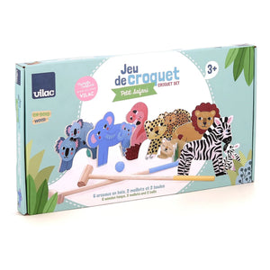 Vilac - Wooden Croquet Little Safari