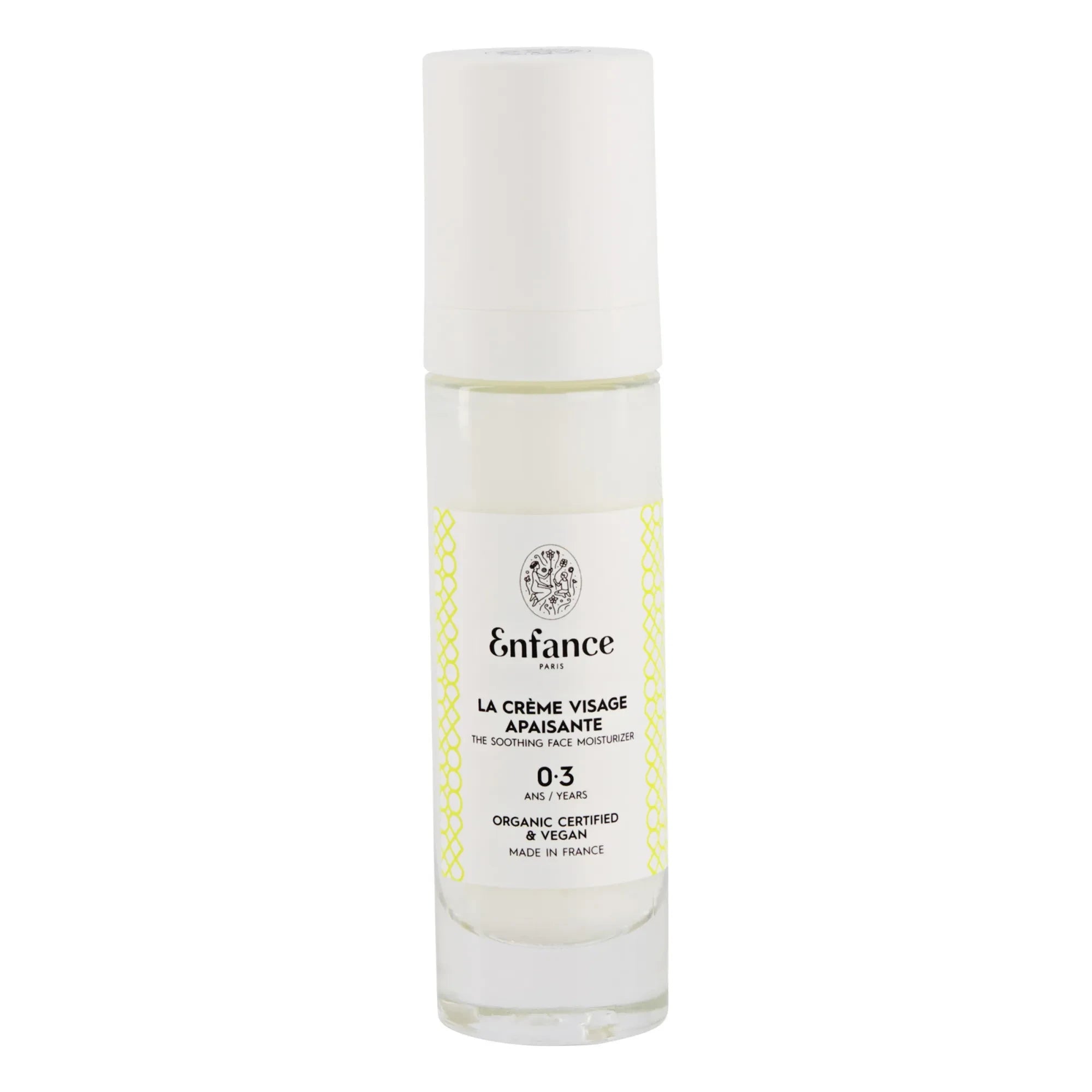 Enfance Paris - Bebek Yatıştırıcı Yüz Kremi 0-3 yaş - 50 ml