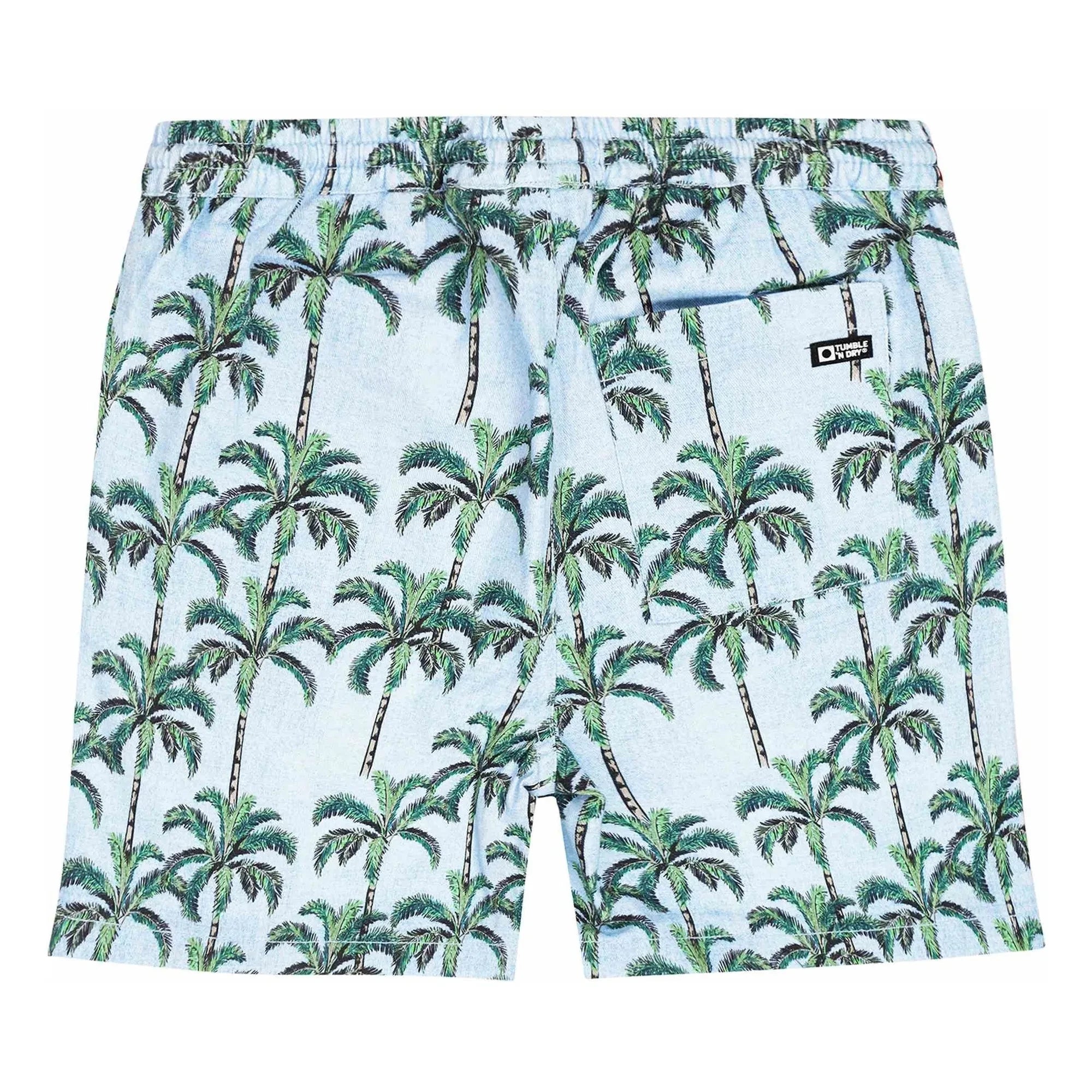 Tumble N'Dry - Melanesia Palm Shorts | Light blue