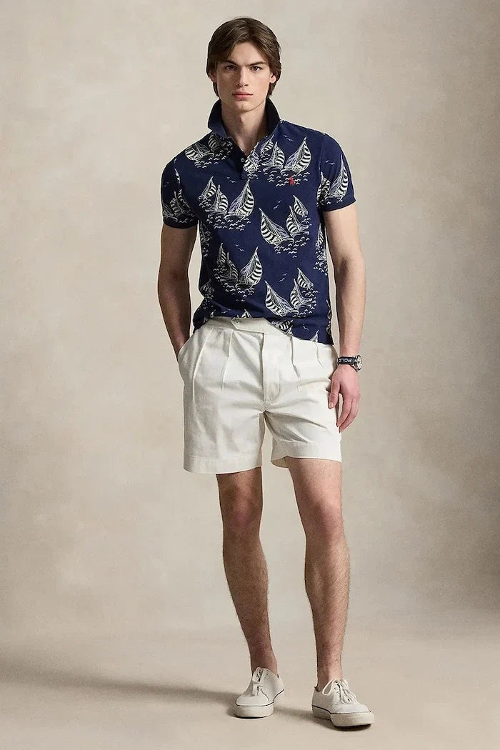 Polo Ralph Lauren Erkek Pamuklu Polo Yaka Tişört