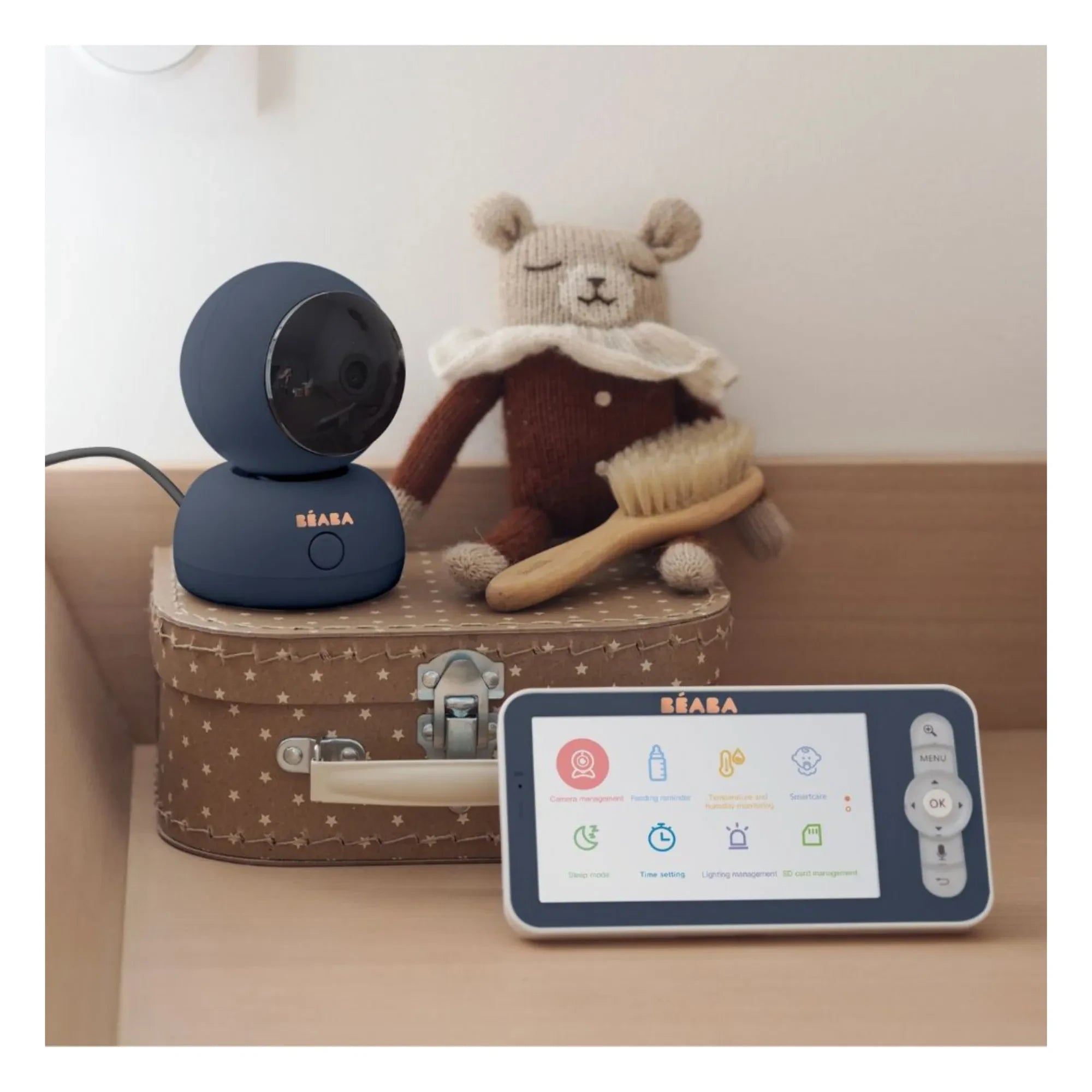 Béaba - Zen Premium video bebek monitörü | Gece mavisi