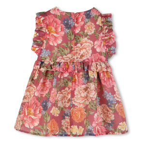 Chloé - Rüschenkleid aus Bio-Baumwolle mit Blumenmuster | Rosewood