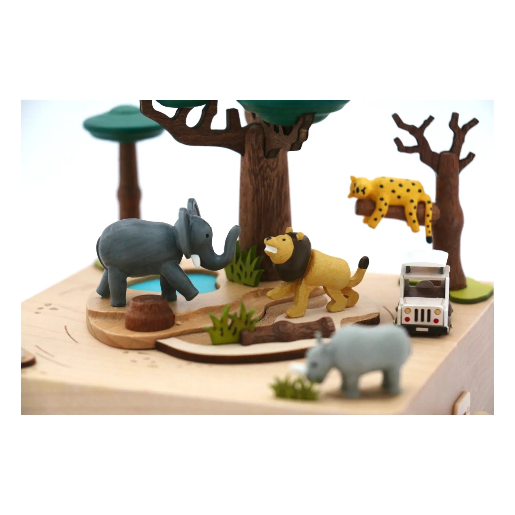 Wooderful life - Safari Ahşap Müzik Kutusu
