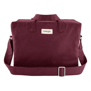 rivedroite - City Sauval Waxed Çanta | Bordo
