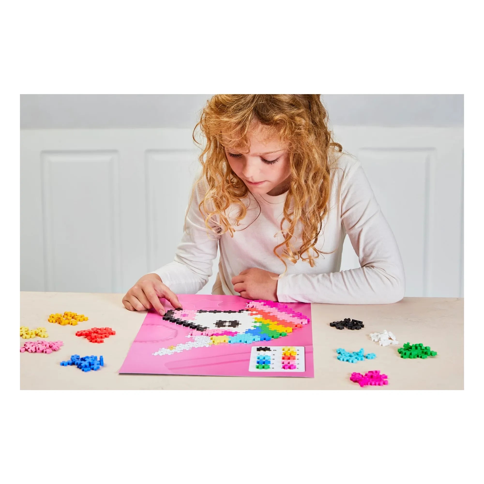 Plus-Plus - Unicorn puzzle - 250 parça