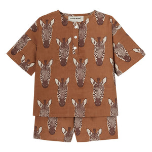 Apaches - Prial Zebra Pajama | Brown