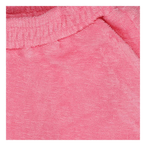 Tumble N'Dry – Paraiba Bio-Baumwoll-Frottee-Shorts | Rosa