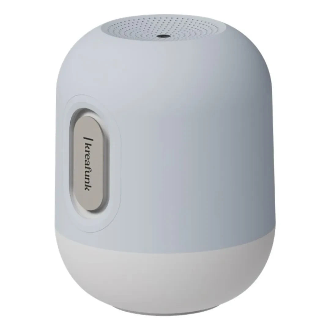 Kreafunk - Glowie multifunktionaler Bluetooth-Lautsprecher | Hellblau