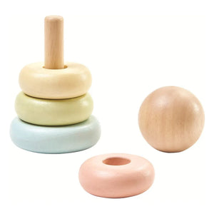 Plan Toys - Pastel Stacking Rings