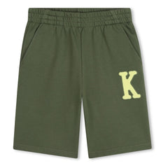Kenzo - Eden Jungle K polar Bermuda Shorts | Khaki