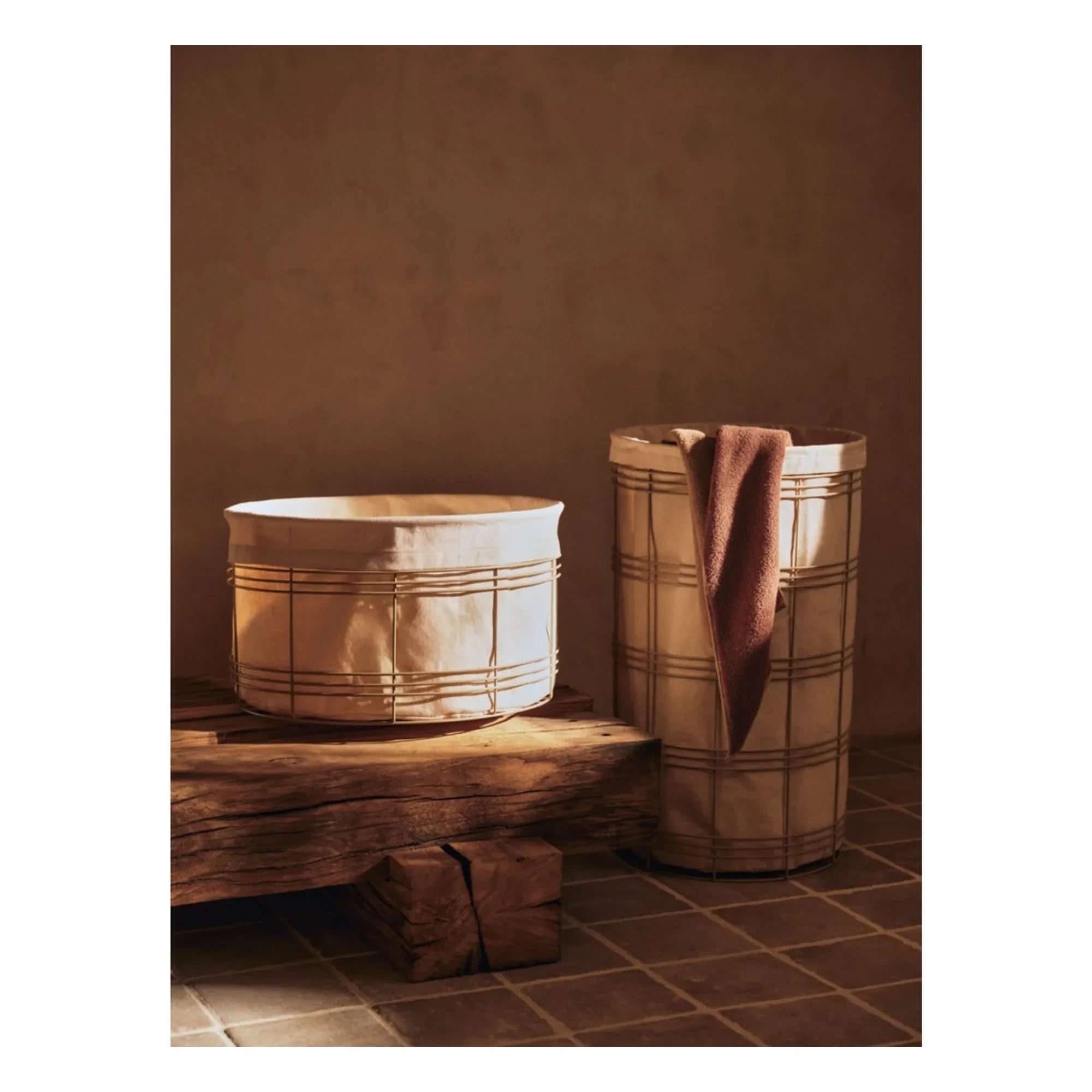Ferm Living - Fio çamaşır sepeti