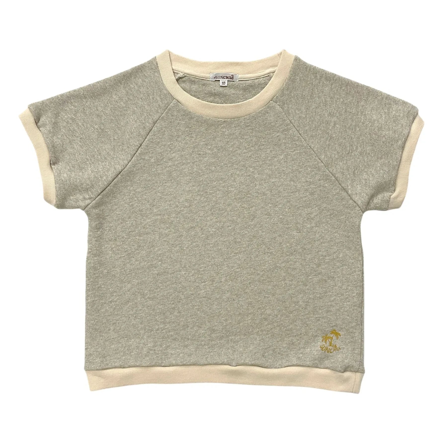 Sunchild - Jaco Kısa Kollu Sweatshirt | Gri