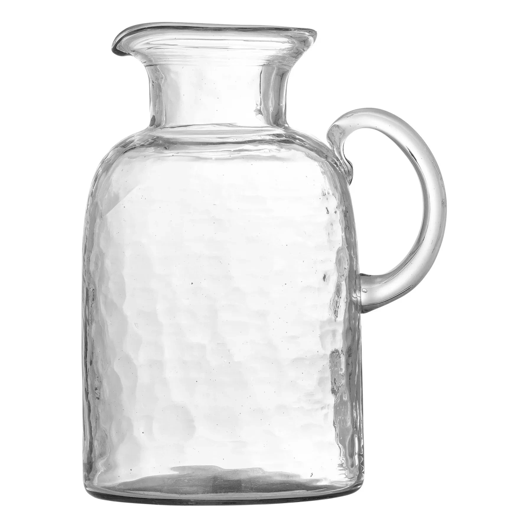 Bloomingville - Asha Karaffe aus recyceltem Glas | Transparent